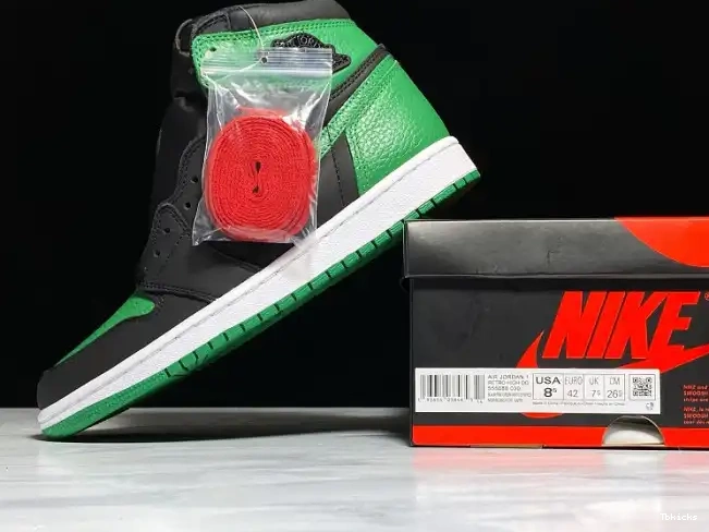 Cheap TBK Pine Air High 555088-030 Jordan Green 1 0516
